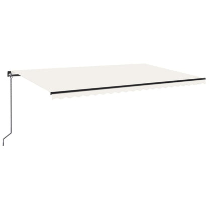 Toldo Retráctil Manual Color Crema 500x300 Cm_0