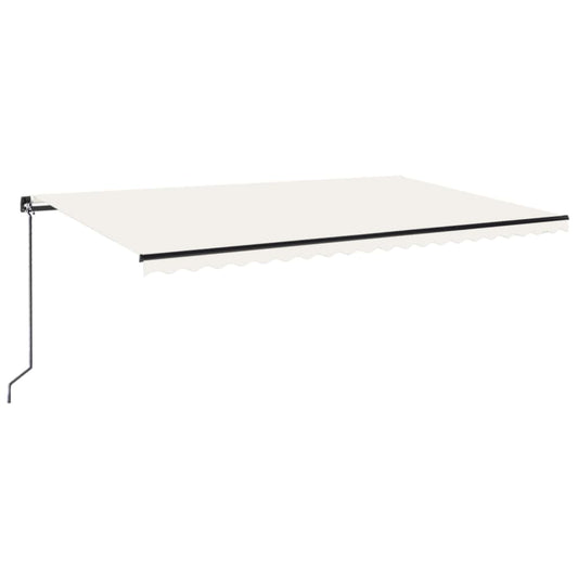 Toldo Retráctil Manual Color Crema 500x300 Cm_0