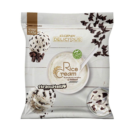 Rice Cream (crema De Arroz) - 1kg - Stracciatella - Harina De Arroz - Io.genix_0