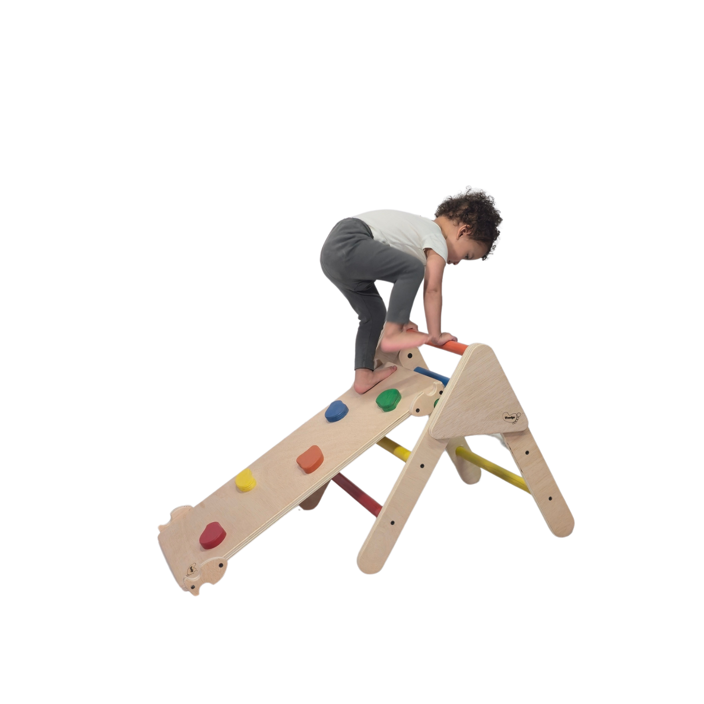 Triángulo Pikler Pequeño + Rampa De Presas. Color_0