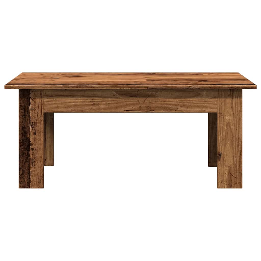 Mesa De Centro Madera Contrachapada Madera Envejecida_2
