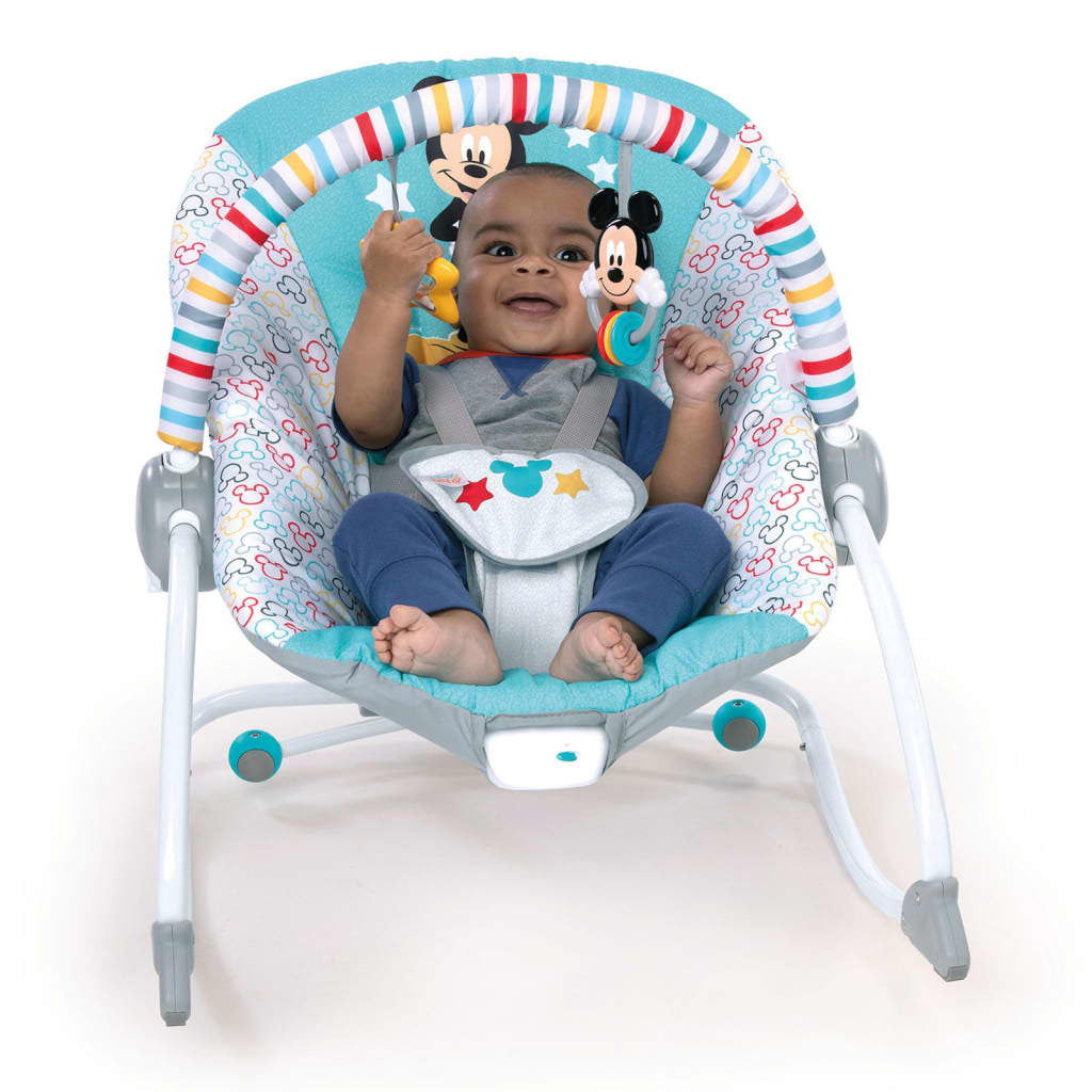 Disney Baby Hamaca Para Bebés 2 En 1 Mickey Mouse Bestie Original_3
