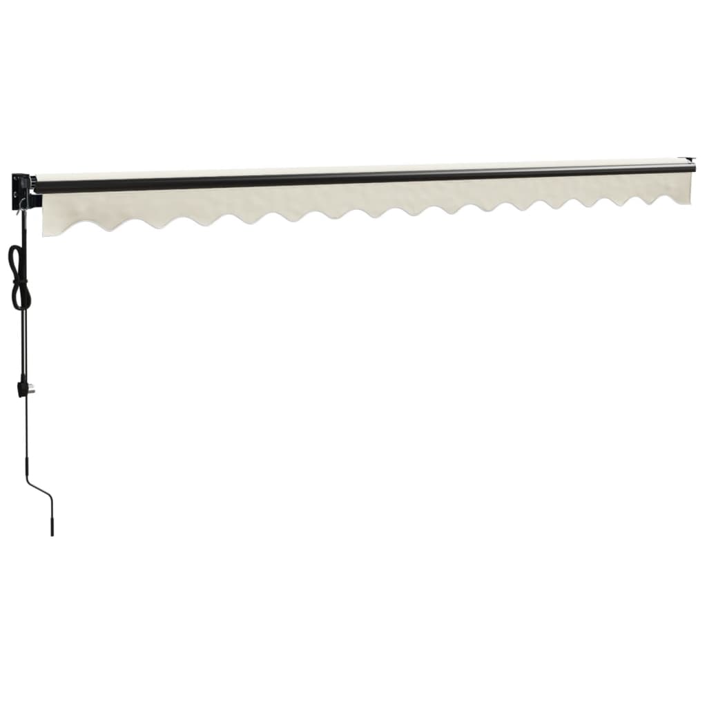 Toldo Retráctil Automático Color Crema 4,5x3 M_3