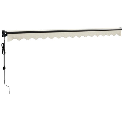 Toldo Retráctil Automático Color Crema 4,5x3 M_3