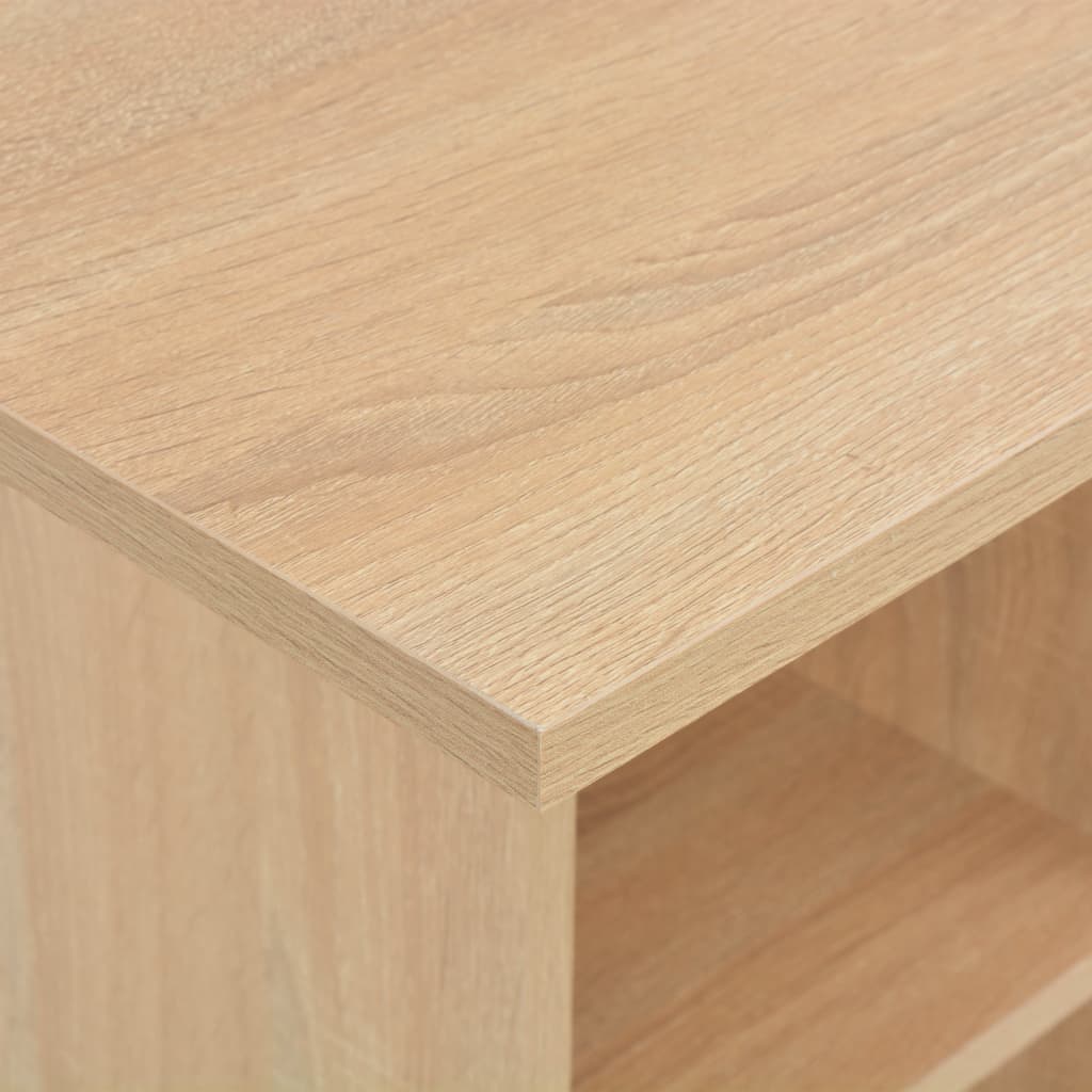 Mesa Alta De Bar Color Roble 60x60x110 Cm_2