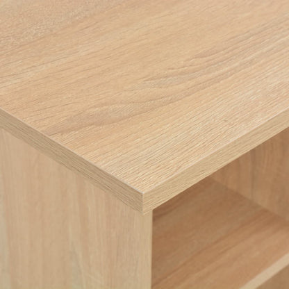 Mesa Alta De Bar Color Roble 60x60x110 Cm_2