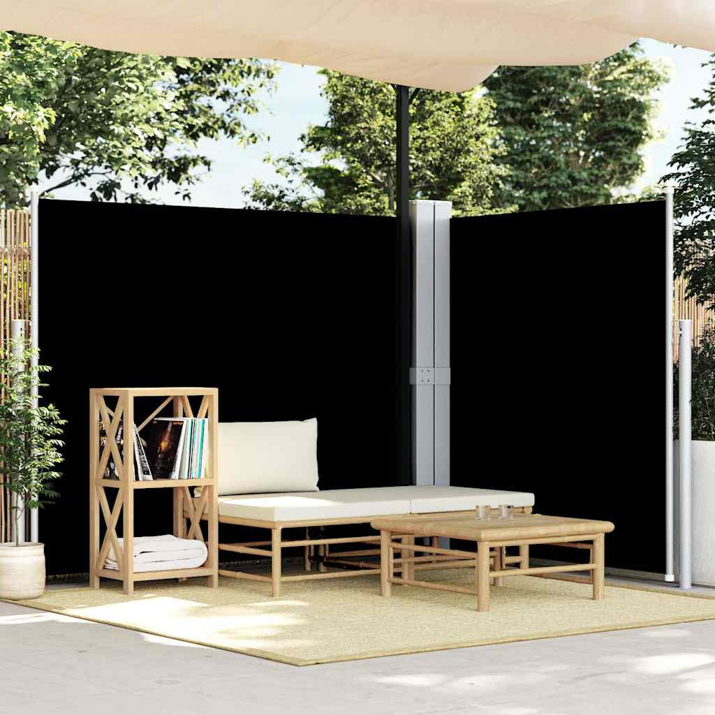 Vidaxl Toldo Lateral Retráctil Negro 180x600 Cm_1