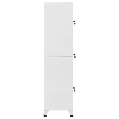 Armario Taquilla Con 3 Compartimentos 38x45x180 Cm_3