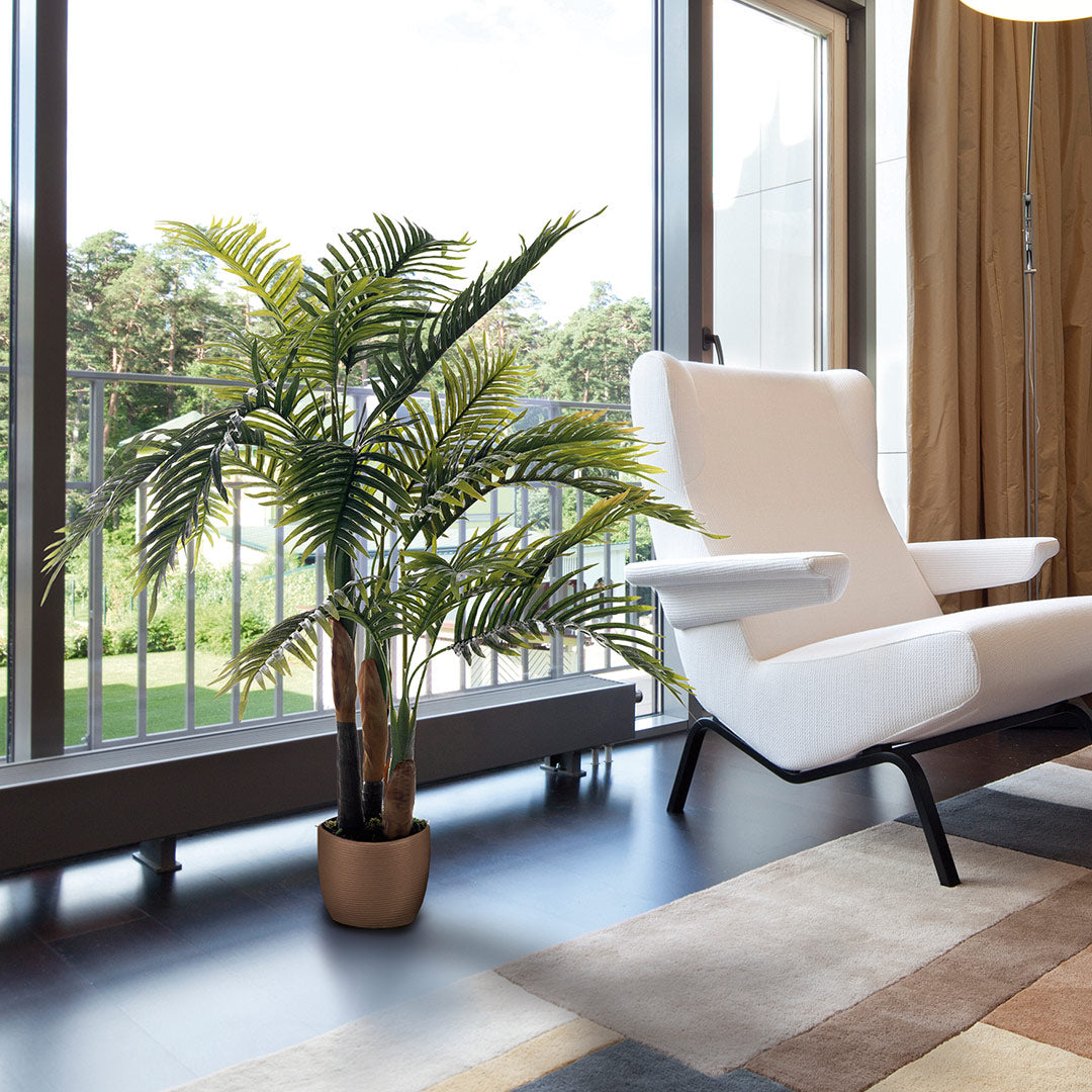 Planta Artificial Palmera - Decoración Natural Sin Mantenimiento 1.8 M / Multicolor_0