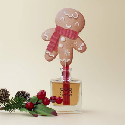 Ambientador Difusor Galleta de Navidad Canela-Jengibre Deco Diffuser SYS Aromas 90 ml | Dulce y Especiado_2
