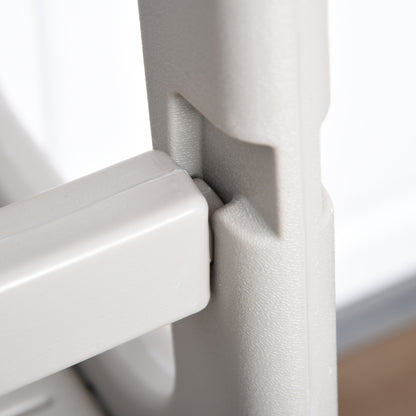 Homcom Torre De Aprendizaje Para Niños Con Altura Ajustable 47x47x90 Cm Gris_4