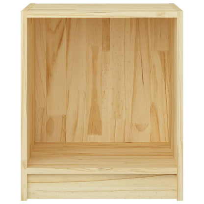 Mesita De Noche Madera Maciza De Mango 35,5x33,5x41,5 Cm_2