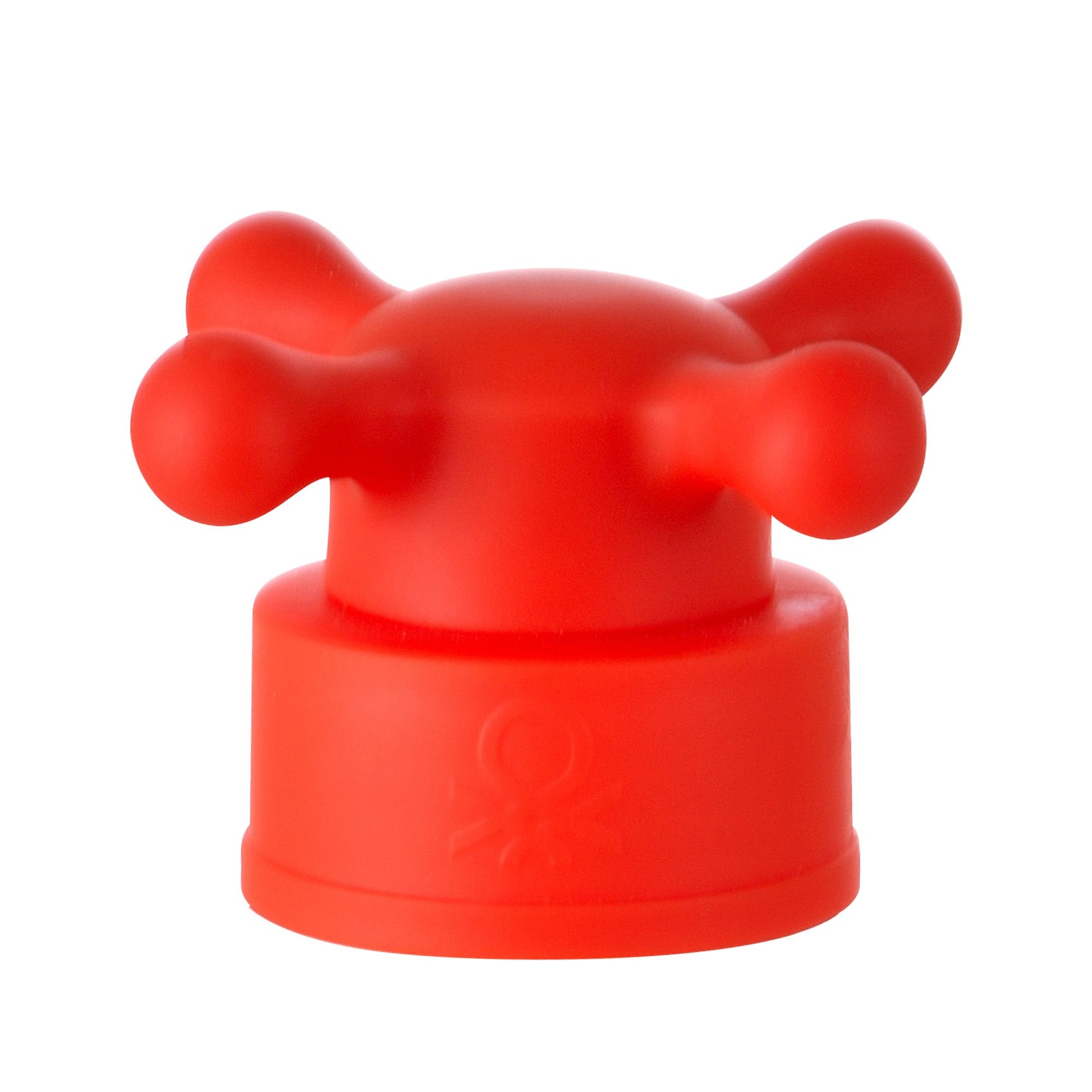 Botella De Agua 500ml Borosilicato Tapa Rojo De Grifo_4