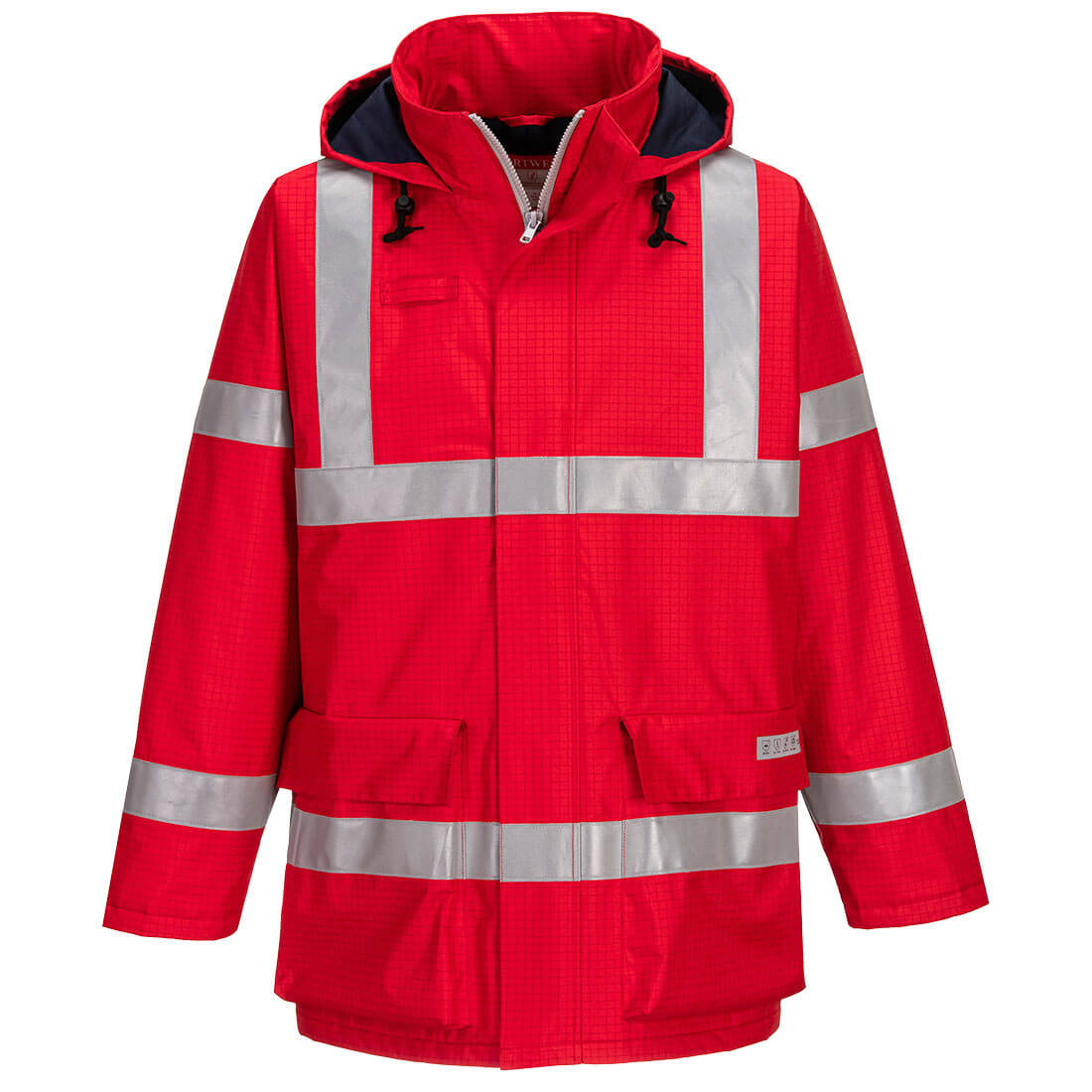 Chaqueta Antiestática E Ignífuga Bizflame Rain / S / Azulina_2
