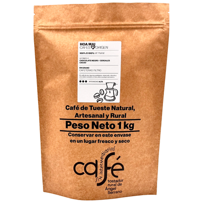 Cafe Sin Intermediarios Café Vietnam Hoa Mai En Grano Para Filtro 1 Kg_0