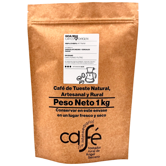 Cafe Sin Intermediarios Café Vietnam Hoa Mai En Grano Para Filtro 1 Kg_0