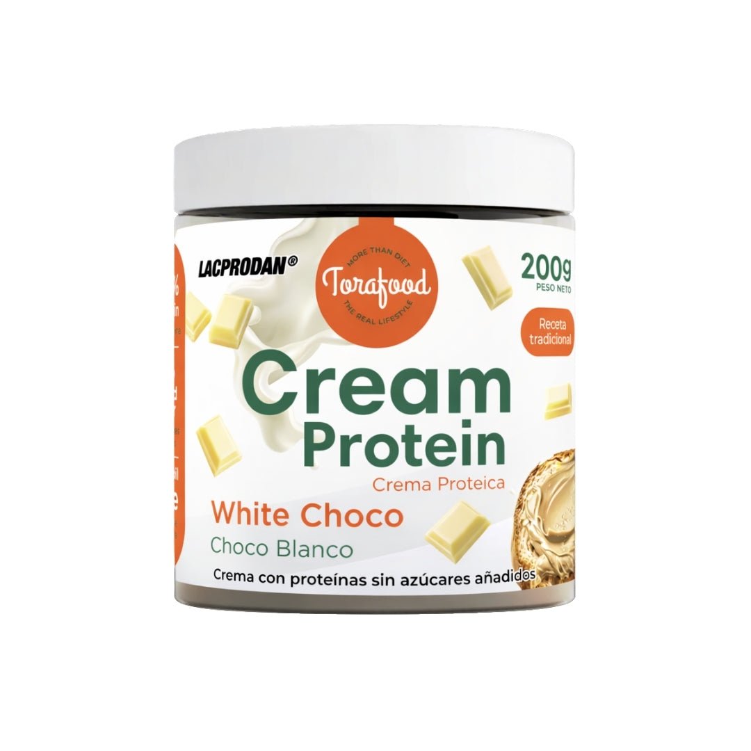 Crema Proteica White Chocolate Torafood 200g