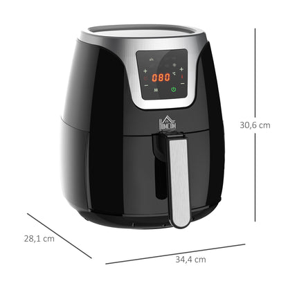 Homcom Freidora De Aire 3.5l 1500w Con Pantalla Led Y 7 Programas Homcom_2