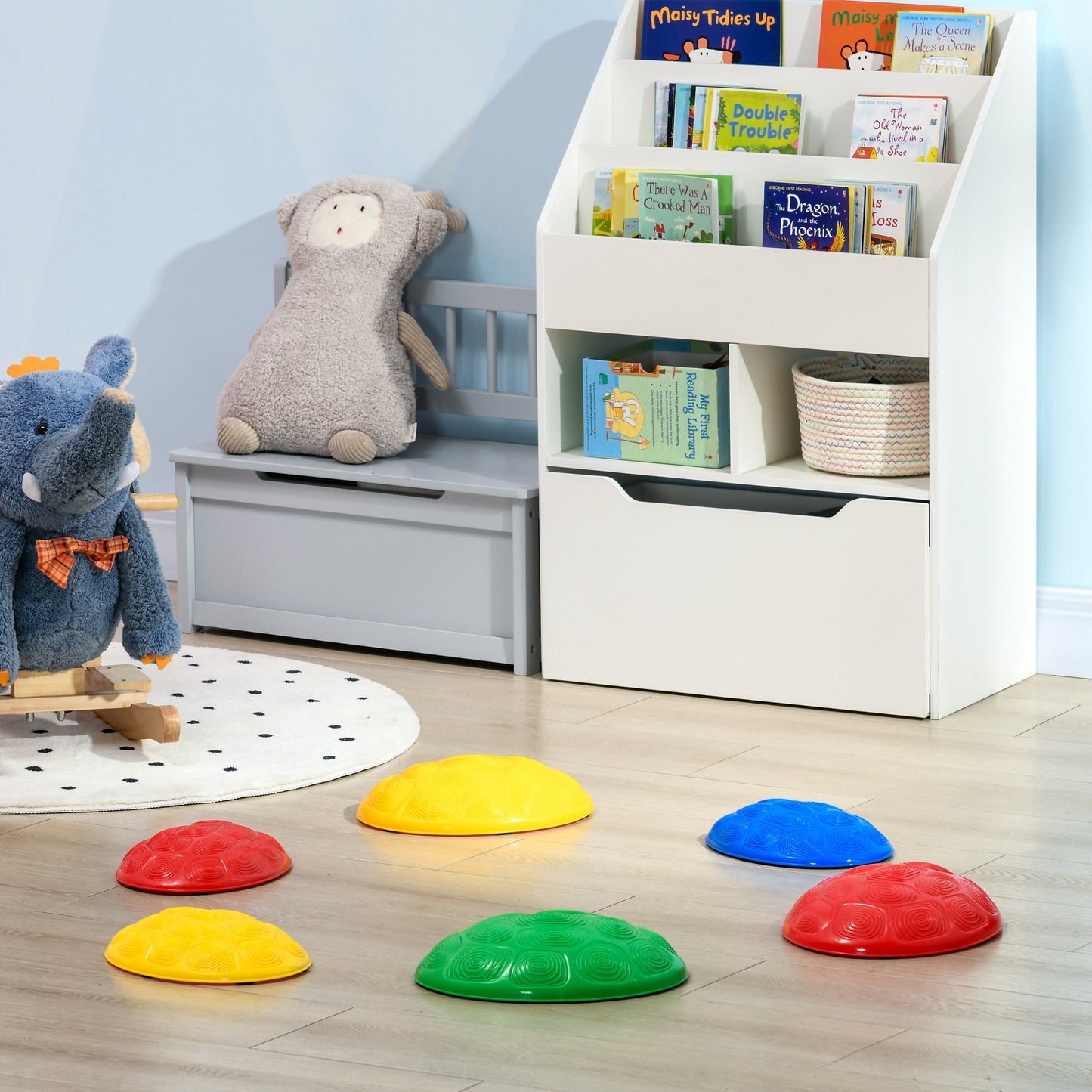 Zonekiz Piedras De Equilibrio Para Niños De 3-8 Años 6 Piezas Multicolor_1
