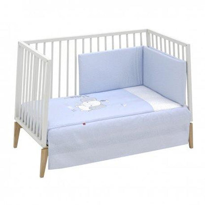 Juego 2 Piezas Colcha I-V. Cambrass / Sky Rosa / Cuna 70