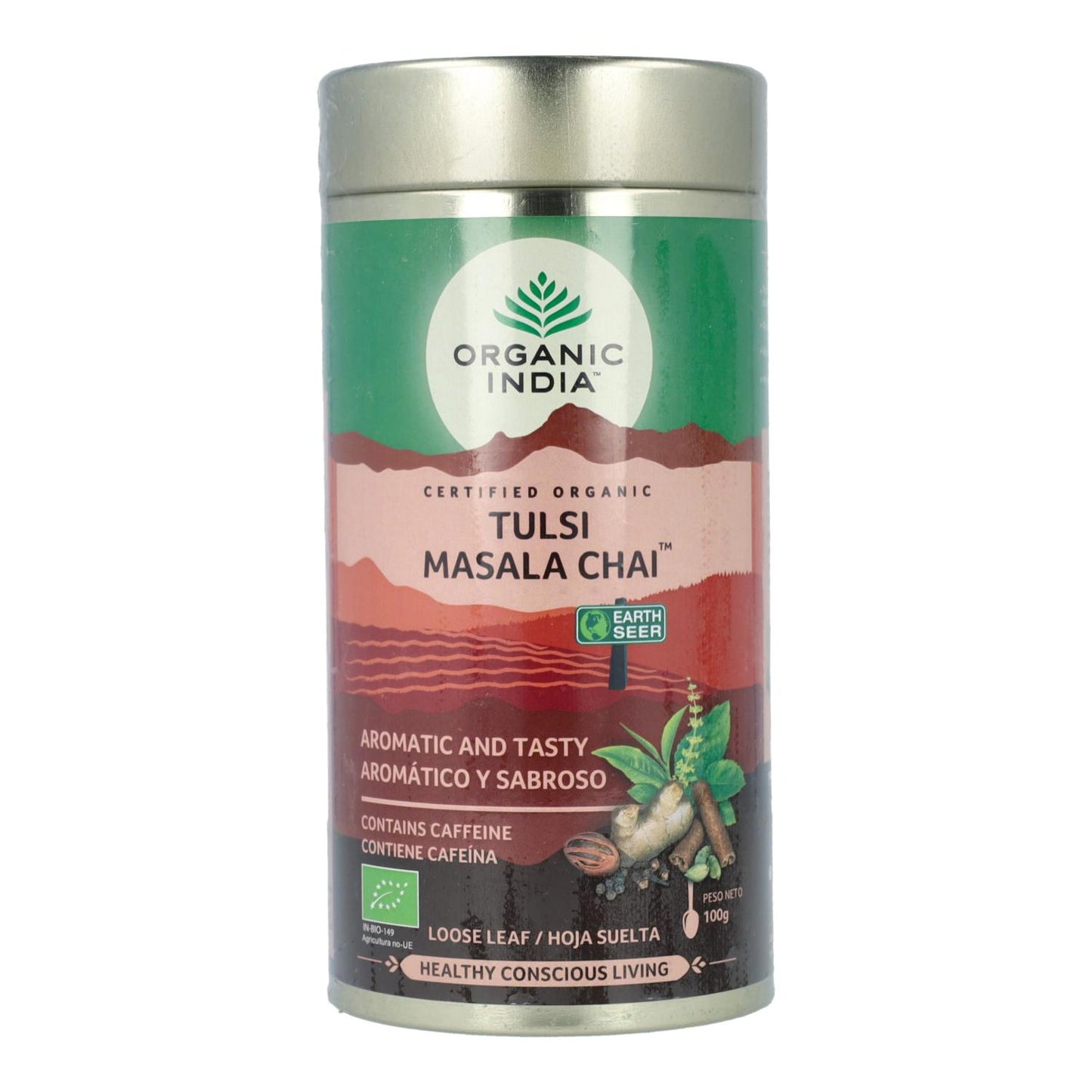 Tulsi y Masala Chai Organic India 100g
