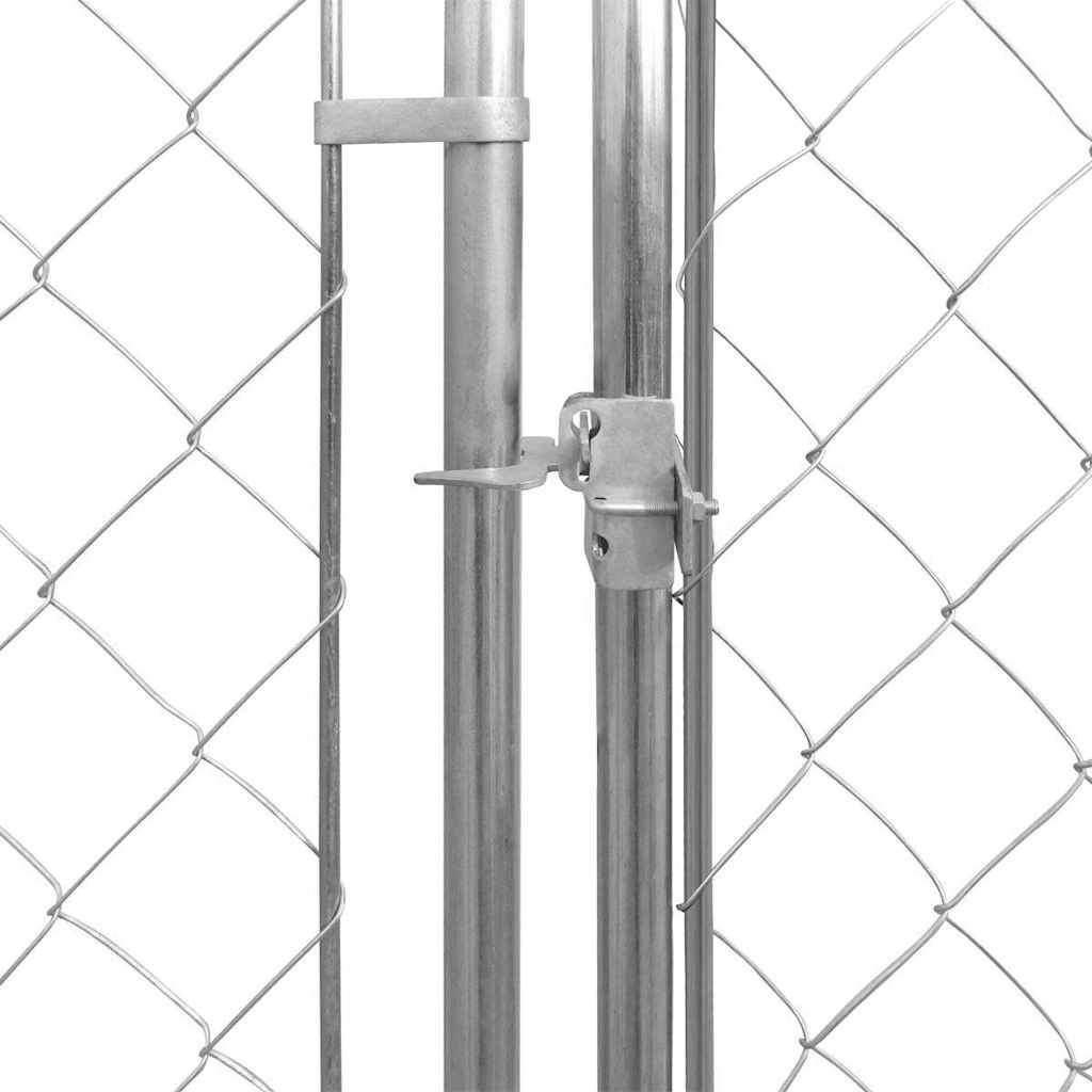Perrera De Exterior De Acero Galvanizado 950x570x185 Cm_2