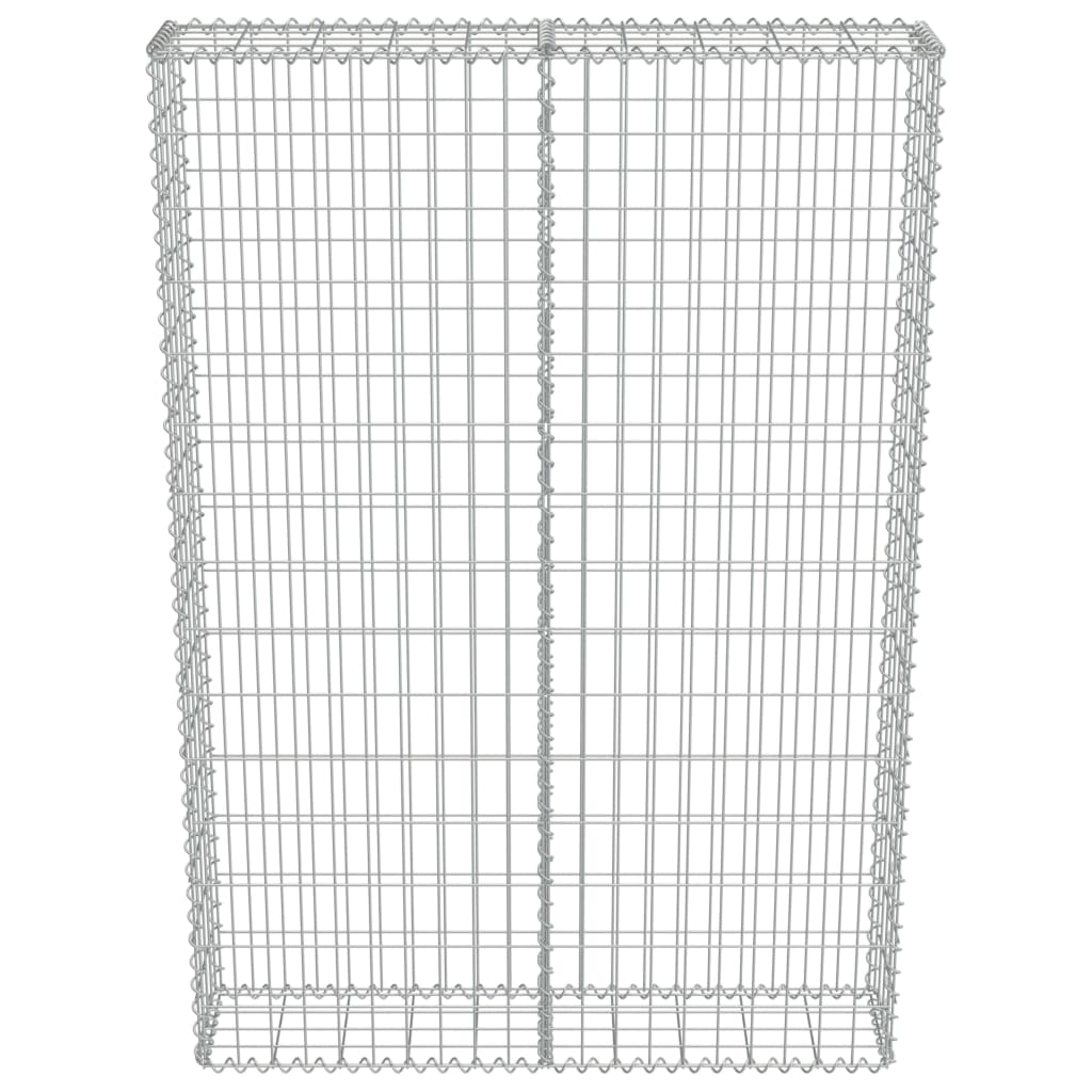 Muro De Gaviones Con Cubiertas Acero Galvanizado 100x20x150 Cm / Vetonek_4