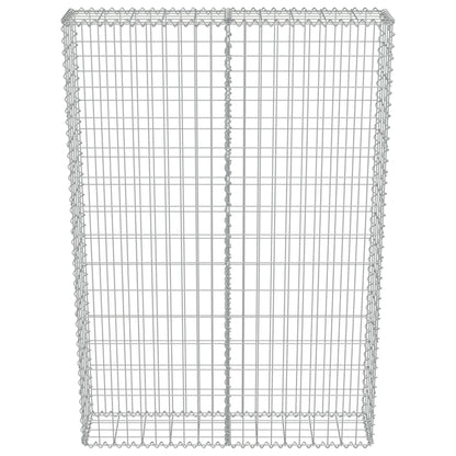 Muro De Gaviones Con Cubiertas Acero Galvanizado 100x20x150 Cm / Vetonek_4