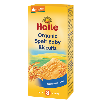 Galletas de Espelta Ecológicas para niños (a partir del 8º mes) Holle 150 g