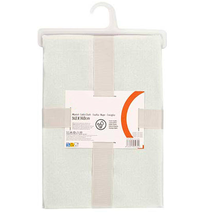 Mantel Poliester 140x140cm Verde Palo Colección Kinvara_3