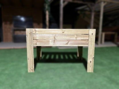 Mesa De Cultivo Bora Profunda 30cm Vidahuerto 120x80x80 Cm.