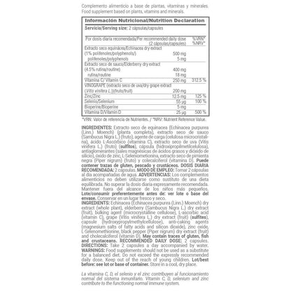 Inmune Advanced - 60 Cápsulas Vegetales - Mejora El Sistema Inmunológico - Masmusculo_5