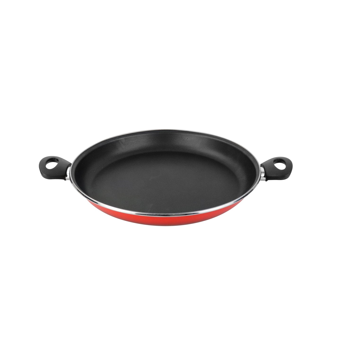 Paellera 'sr' Ø28cm Acero Esmaltado Rojo Magefesa_0
