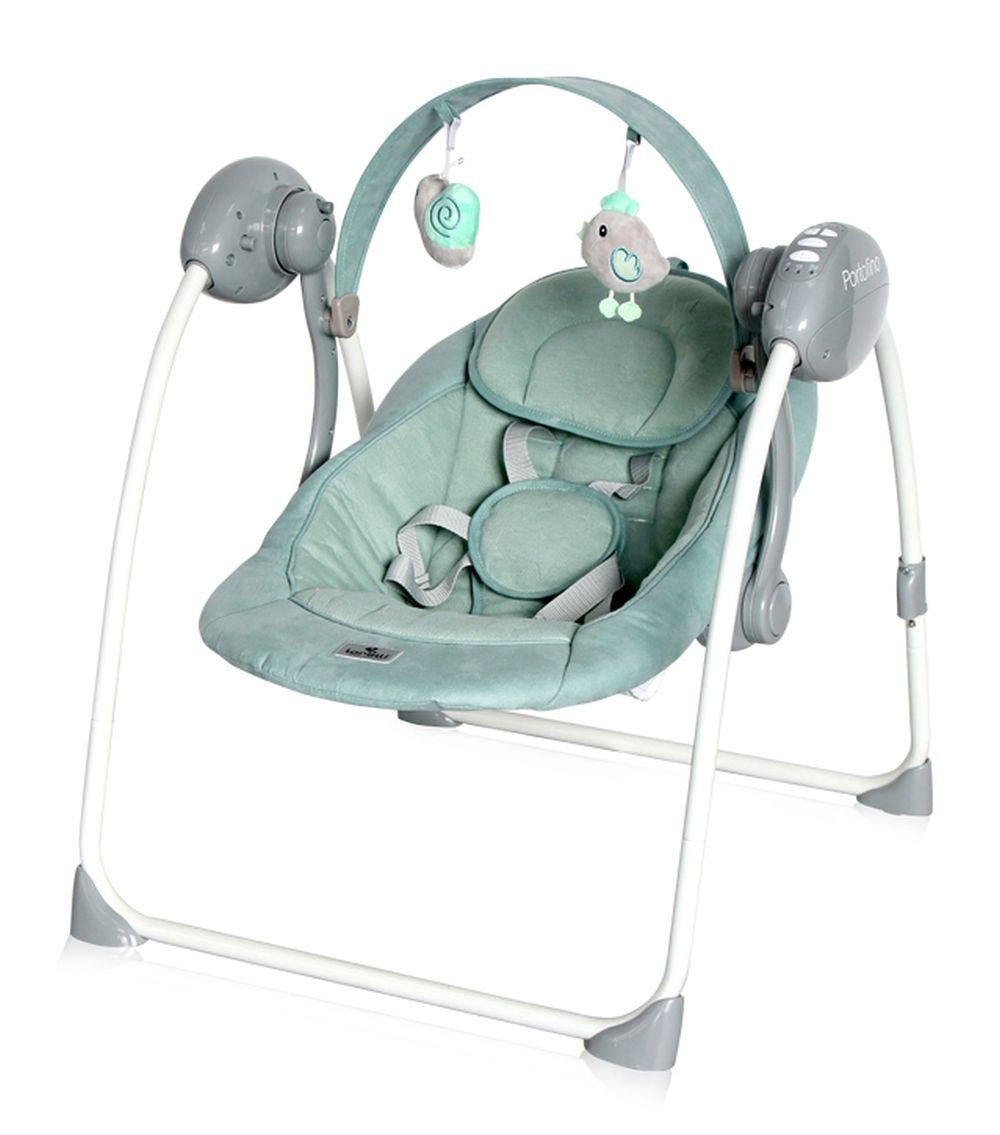 Columpio Para Bebé Portofino Frosty Green Stars_0