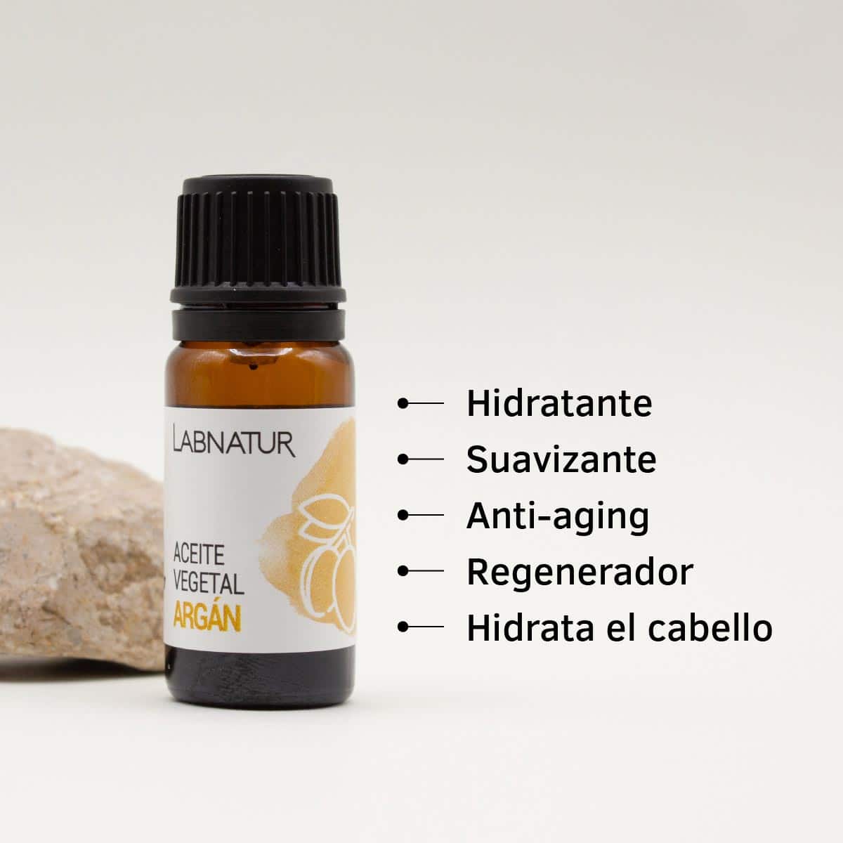 Aceite Vegetal de Argán 100% Puro Labnatur 10 ml | Nutre y Suaviza | Rostro, Cabello, Barba y Uñas | Vegano_2