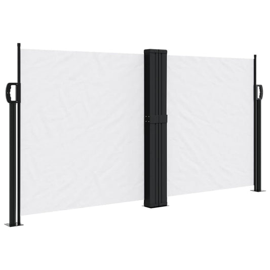 Vidaxl Toldo Lateral Retráctil Blanco 120x1000 Cm_0
