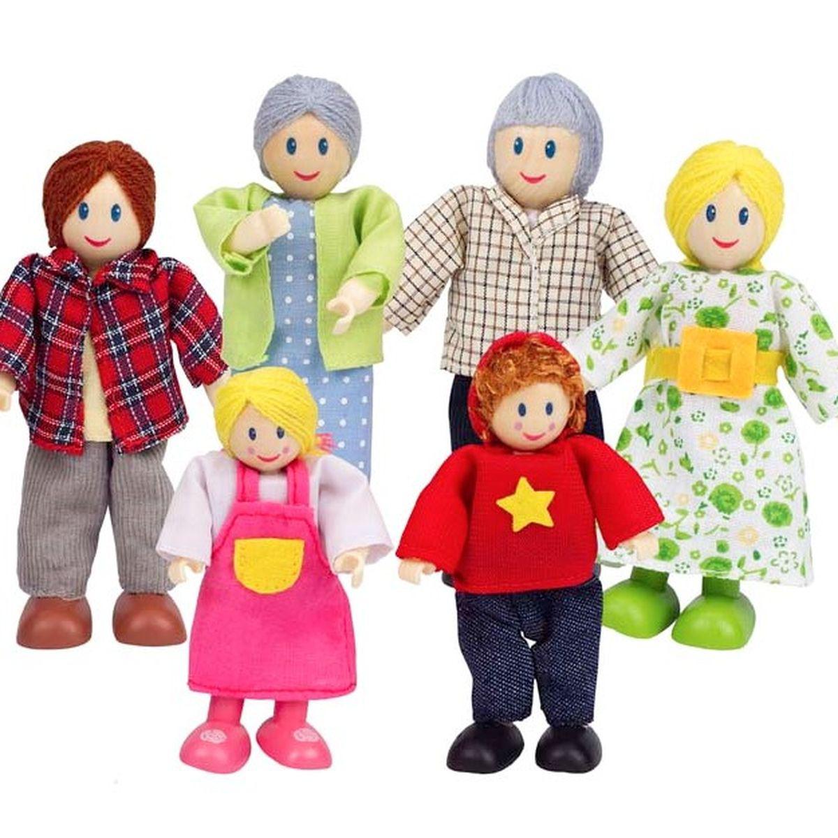 Accesorios Casa Muñecas Famille Happy Family Hape_0