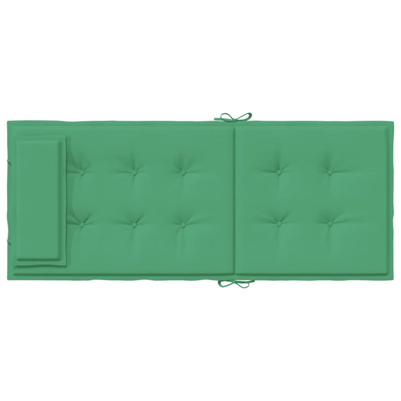 Vidaxl Cojines De Silla Con Respaldo Alto 6 Uds Tela Oxford Verde_5