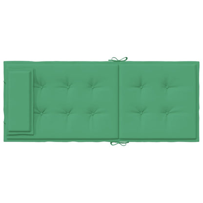 Vidaxl Cojines De Silla Con Respaldo Alto 6 Uds Tela Oxford Verde_5