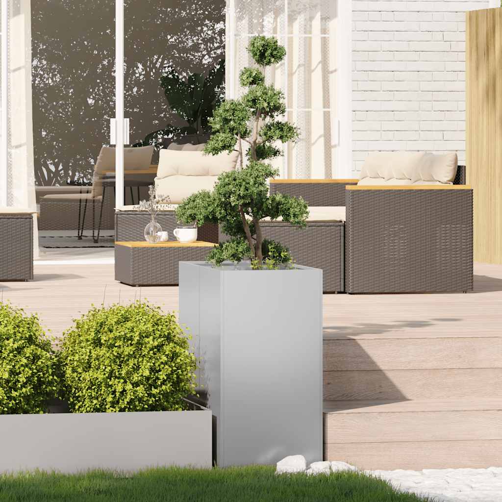 Jardinera 40x80x80 Cm De Acero Galvanizado_2