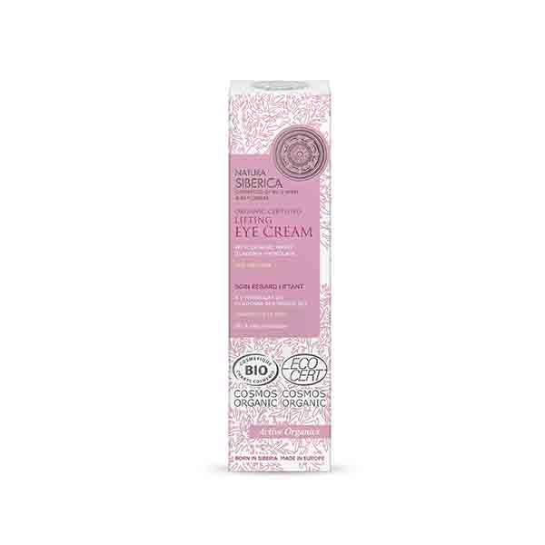 Crema de Día facial Contour Lifting  Antienvejecimiento Certificada Orgánica Natura Siberica  30 ml