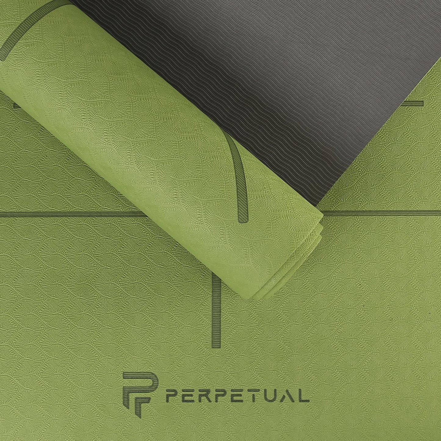 Esterilla De Yoga Y Pilates Perpetual De 6mm Tpe - Mat Antideslizante - Con Correa Y Bolsa De Transporte - Colchoneta Gruesa Y Plegable_2