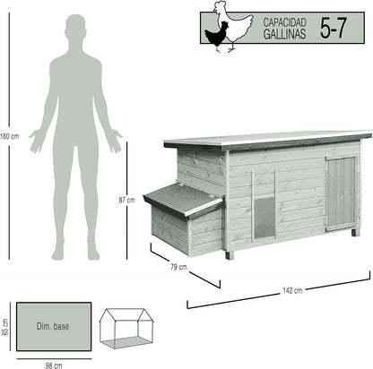 Gallinero Vosges - Fabricación Europea Muy Robusto_1