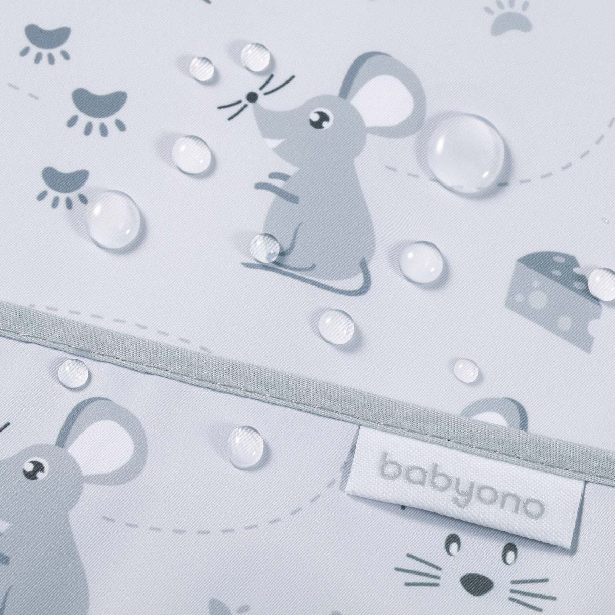 Babero Blw Largo Impermeable 6m A 2años Mouse_3