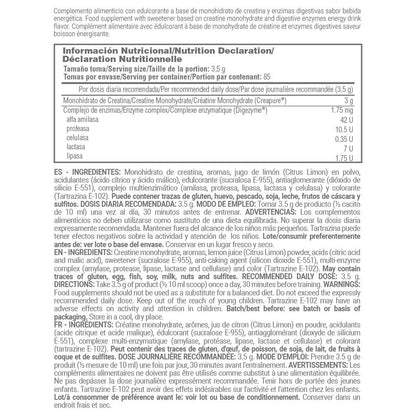 Creatina Monohidrato (creapure®) - 300g - Bebida Energetica - Aumenta La Fuerza - Masmusculo_5
