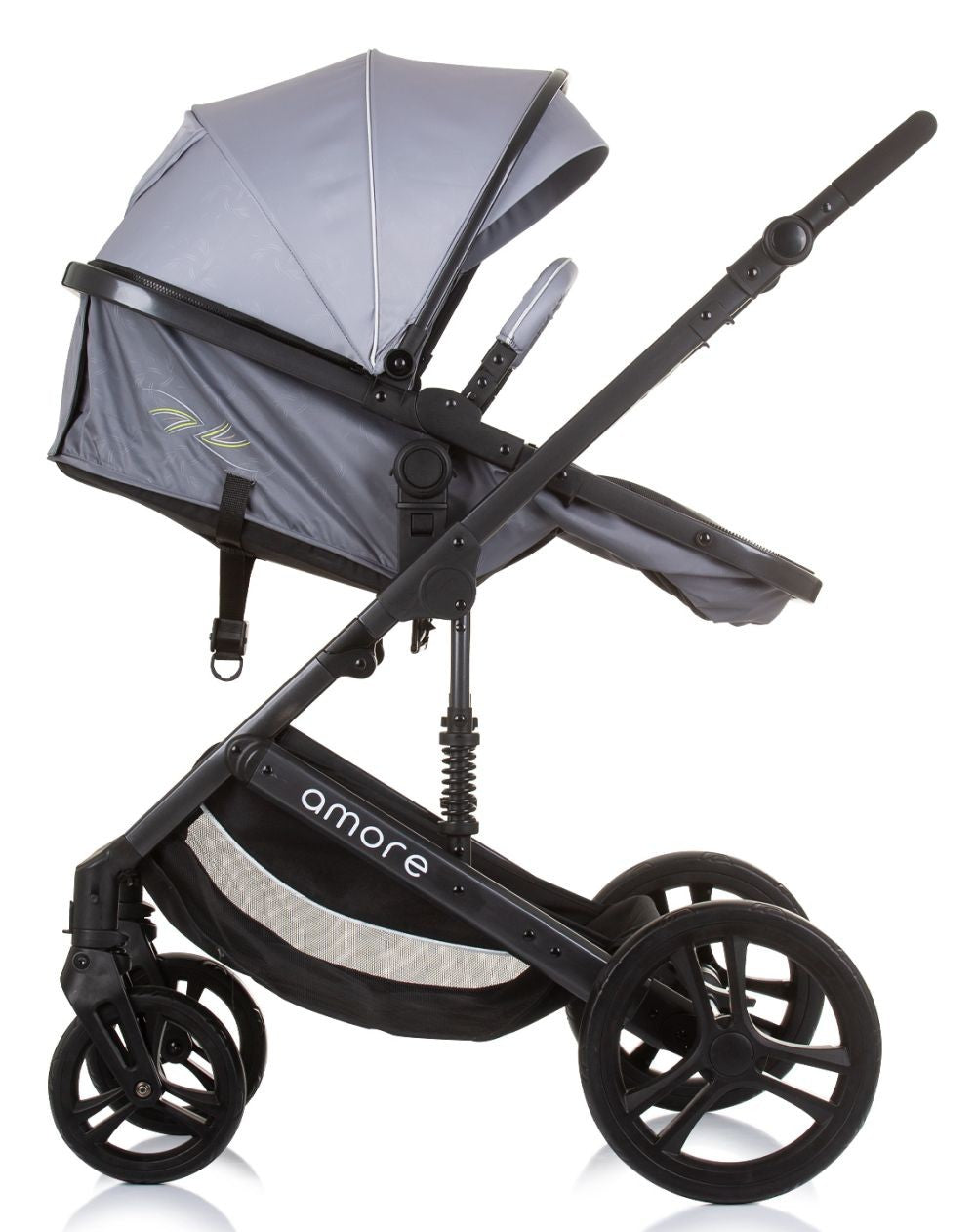 Carrito De Bebé Trío Convertible Amore Hasta 22 Kg Ash Grey_2