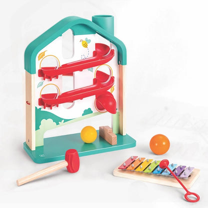 Recorrido Bolas-xilófono Melody Mansion Hape_1