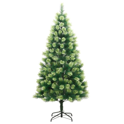 Vidaxl Árbol De Navidad Artificial Con Bisagras 300 Leds 210 Cm_3