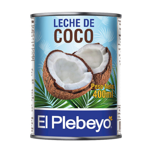 Leche de Coco El Plebeyo 425ml
