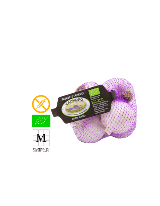 Ajo Morado Ecológico - Malla 250g_0